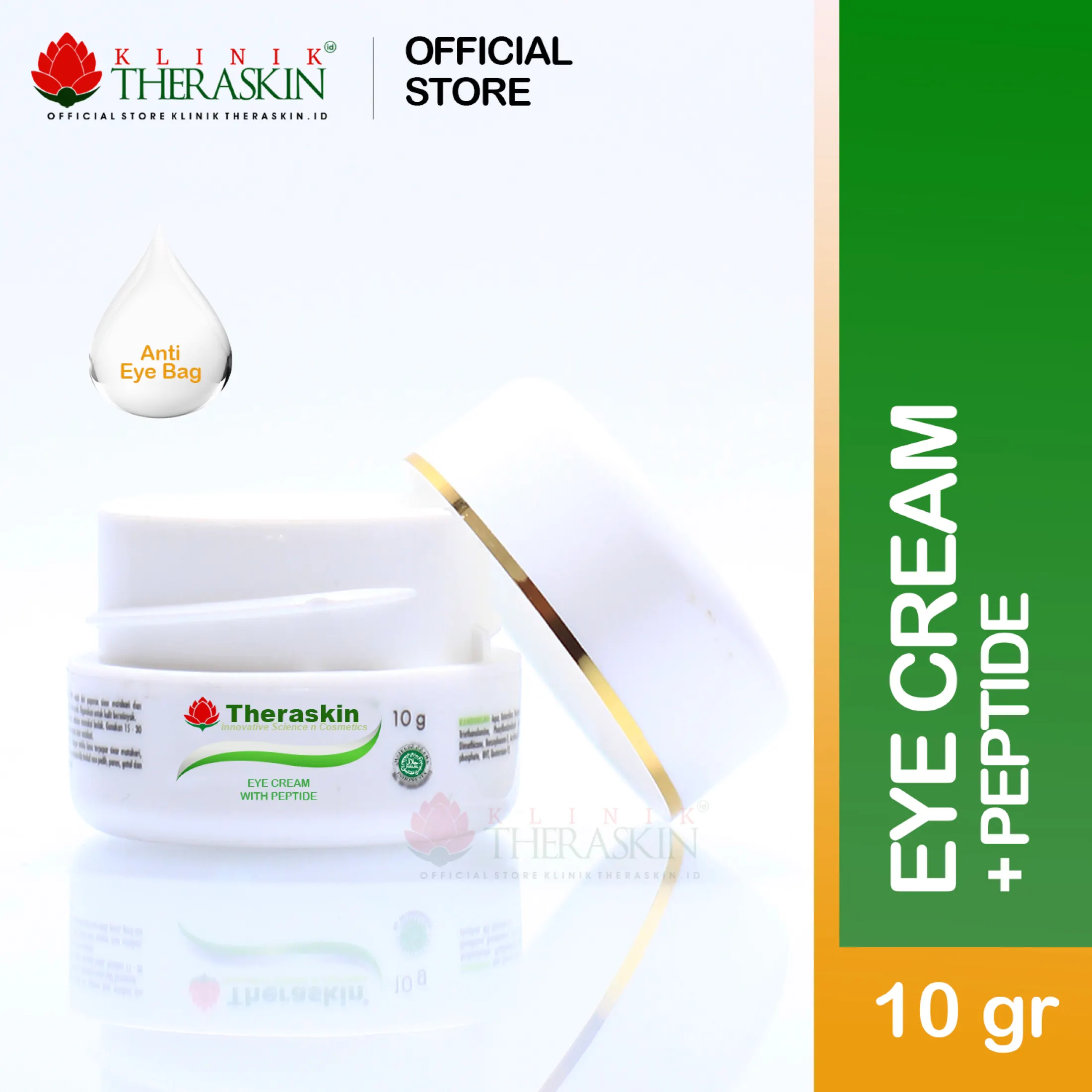 theraskin eye cream with peptide