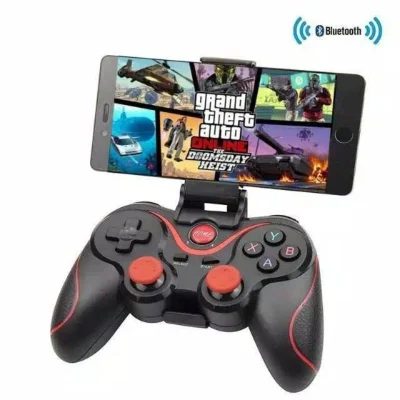 X3 Gamepad Joystick Bluetooth Plus Holder HP - X3 Wireless Controller