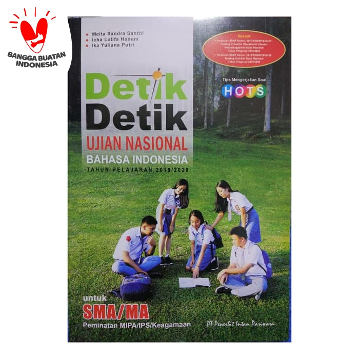 Promo Eksklusif Detik Un Bahasa Indonesia Sma 2020 Penerbit Intan Pariwara Murah Lazada Indonesia