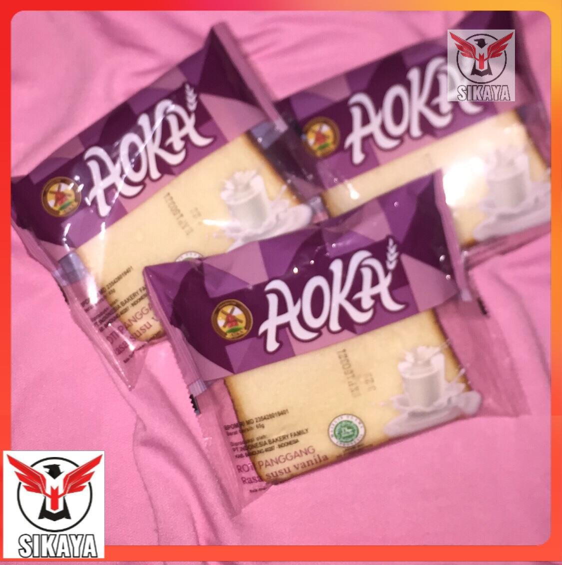 Roti AOKA isi 10 pcs Roti pangang (Ropang) | Lazada Indonesia