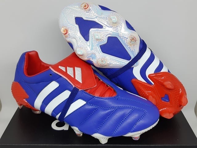 SEPATU SEPAK BOLA MURAH SUPPLIER BISA COD / BAYAR DI TEMPAT KEKINIAN  BERGARANSI BERKUALITAS PRIA DEWASA Adidas Predator Mania OG Leather Royal  Blue White Active Red - Soccer | Lazada Indonesia