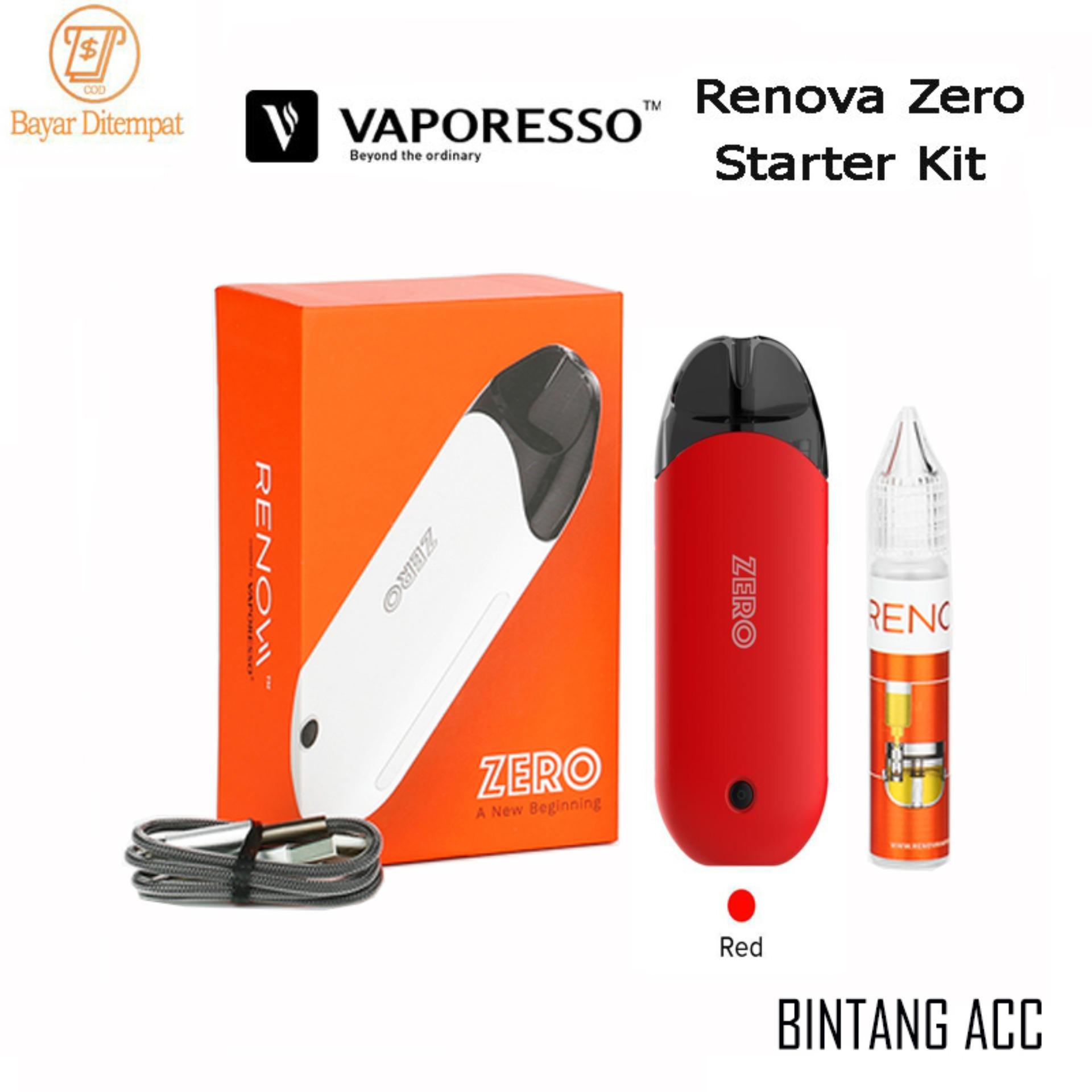 Vaporesso Renova Authentic Zero Pod Kit 650mAh 12.5W Mod with 2ml PTCG Pod Vape Tank Coil Vaporize