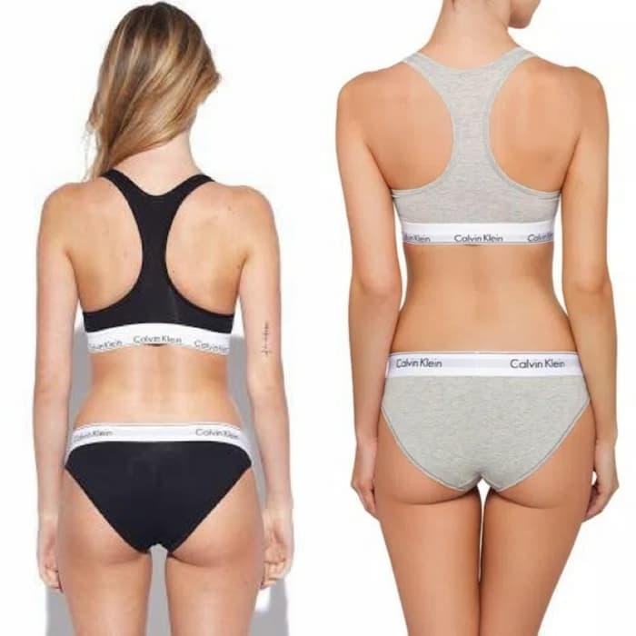 Jual Calvin Klein Underwear And Bra Set 
