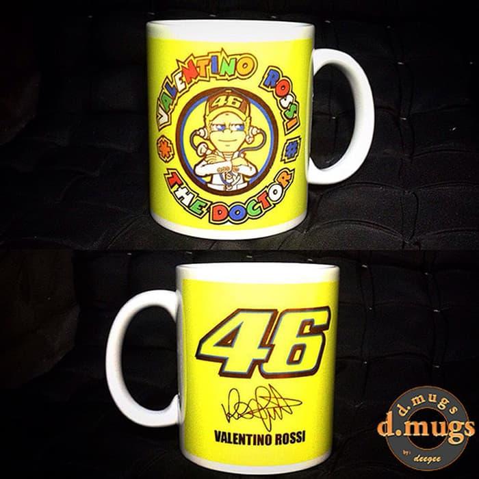 Mug Valentino Rossi Yellow / Vr46 / The Doctor