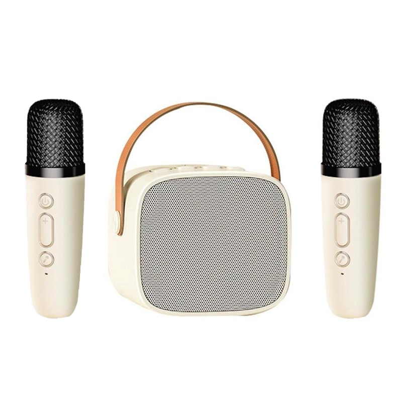 K1 Mini Speaker Wireless Speaker Bluetooth Plus Mic set Speaker karoke With  Microphone