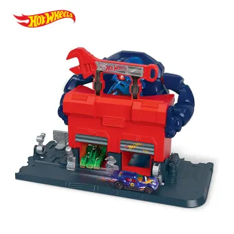 hot wheels city bat manor attack playset