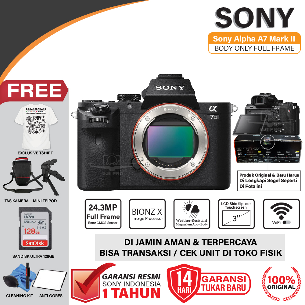 SONY A7II BODY ONLY SONY A7 MARK II BO SONY ALPHA A7 II
