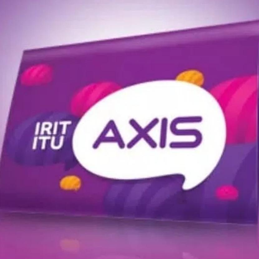 perdana axis sudah reg, 10 biji, isi pulsa 50rb per kartu