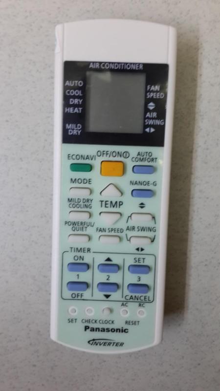 REMOTE AC PANASONIC