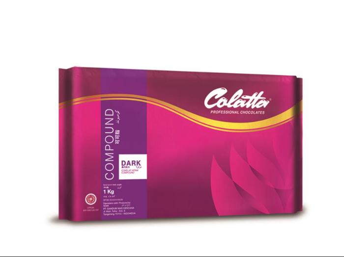 Colatta Dark Chocolate Compound 1Kg / Colatta Dcc / Coklat Masak