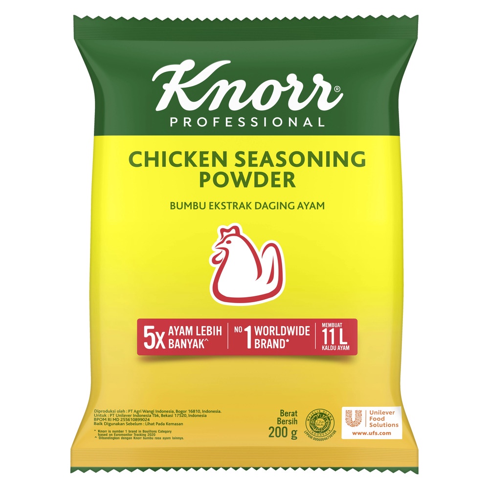 Knorr Seasoning Chicken Powder 200 Gr Bubuk Penyedap Rasa Ayam Lazada