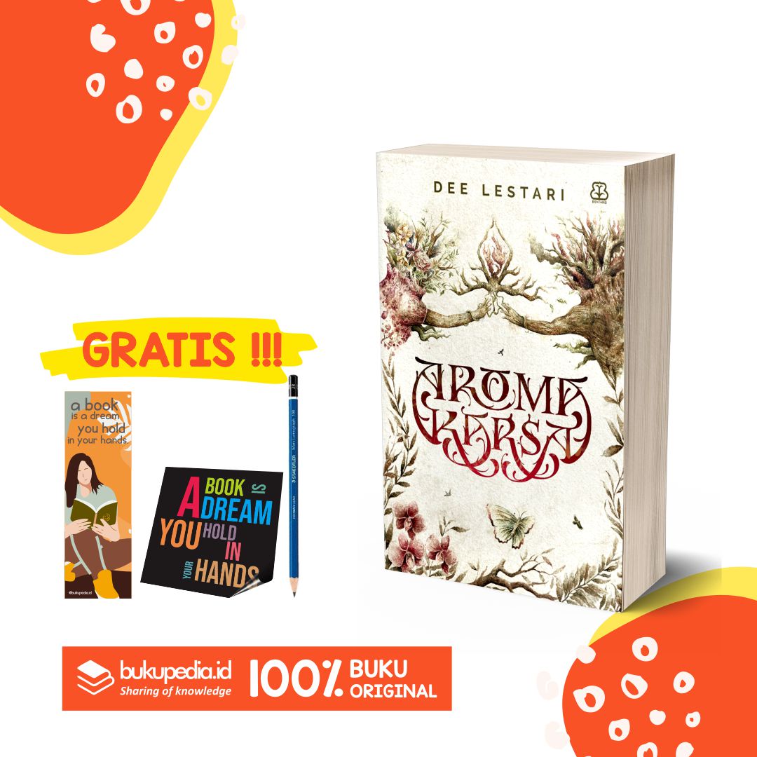 Buku Novel Aroma Karsa Dewi Dee Lestari (Bentang Pustaka) (Bonus