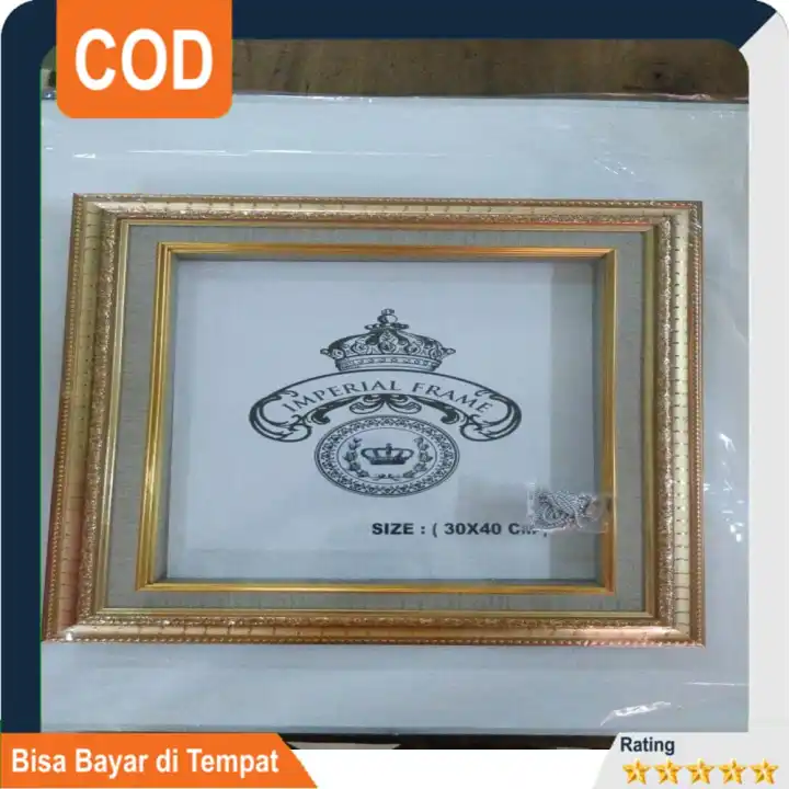 Promo Bisa Cod Bingkai Pigura Frame 30x40 Cm Mahar Scrapbook 3d Box Gold Linen Kami Menjual Juga Frame Poto Frame Poto Gantung Karakter Frame Poto Gantung Frame Poto Gantung 2r Lazada Indonesia