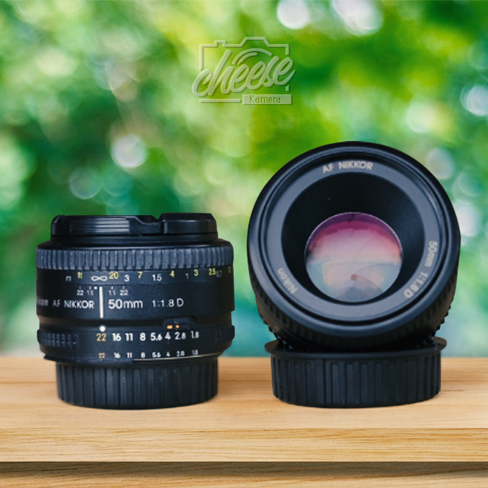 LENSA FIX NIKON 50MM F AFD DSLR MULUS HASIL BOKEH