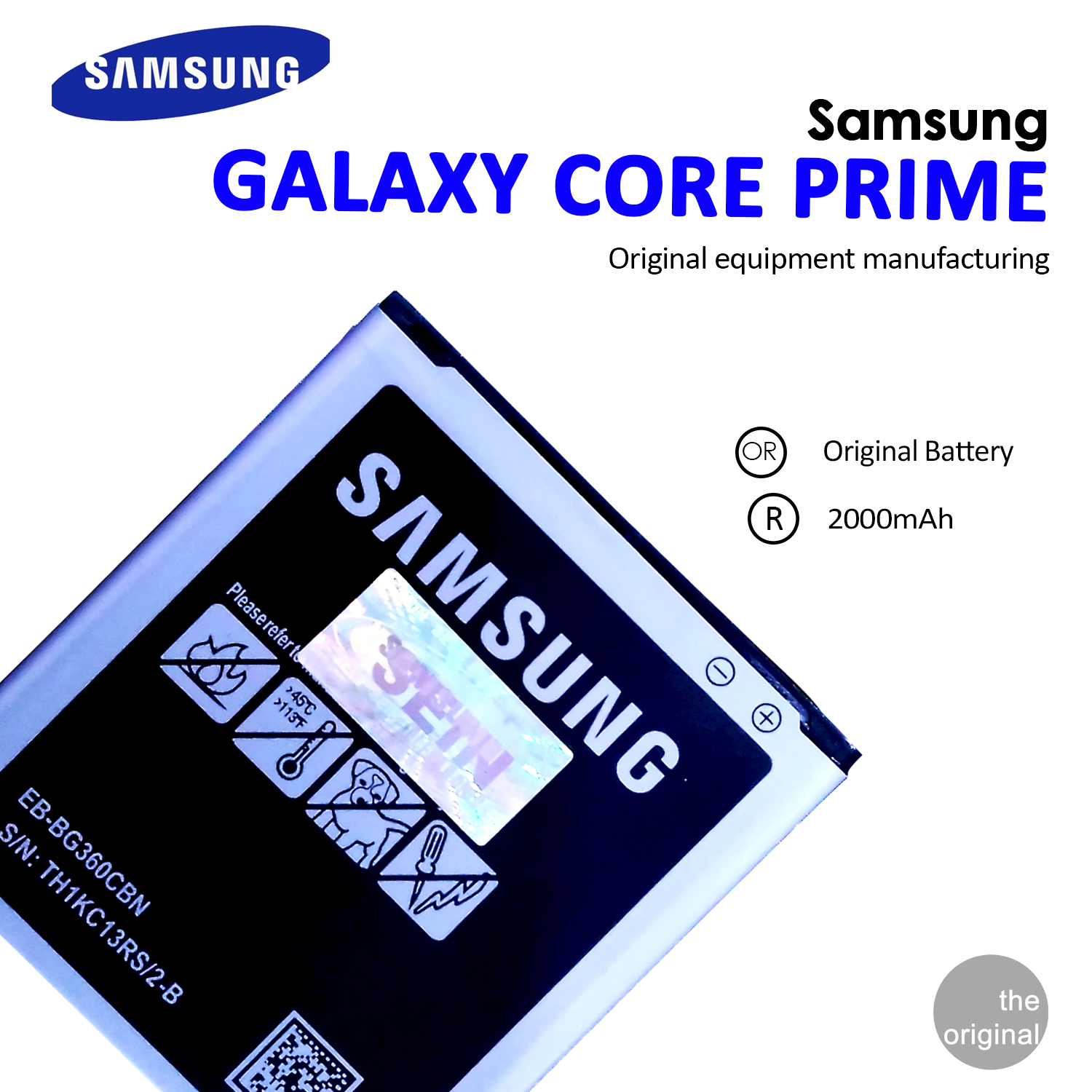 Sm G360f Galaxy Core Prime Battery Batre Baterai Samsung Galaxy