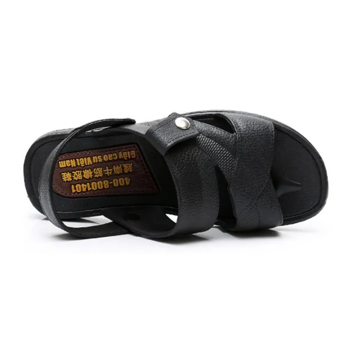 plastic buckle sandals