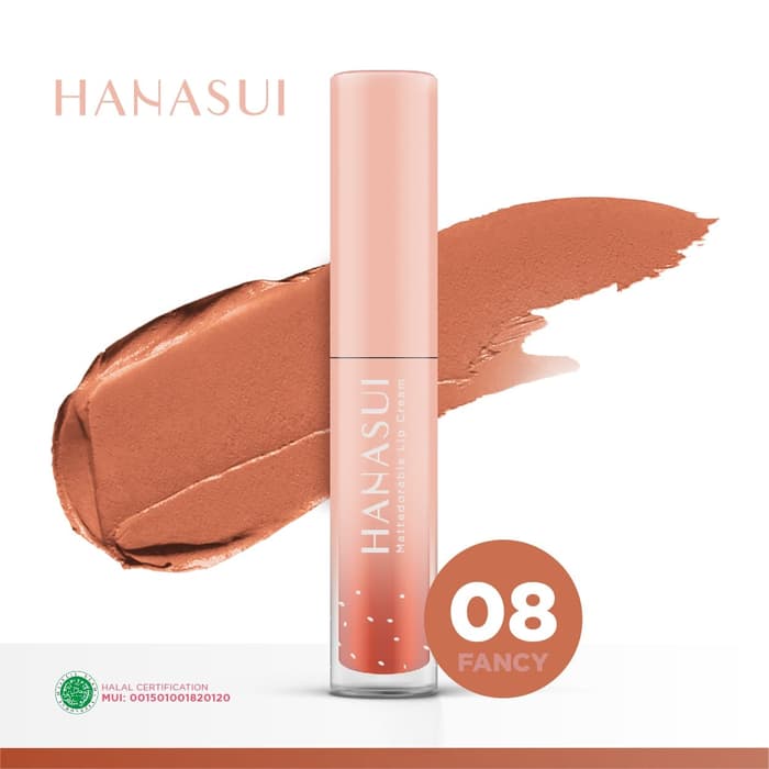 Hanasui Mattedorable Lipcream No 8 Fancy Lazada Indonesia Review lipstik hanasui no 8