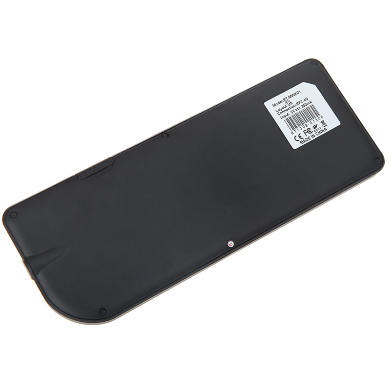 Handheld 2.4G Wireless Keyboard Touchpad Mouse for PC Notebook Smart TV Black Rii®miniX1