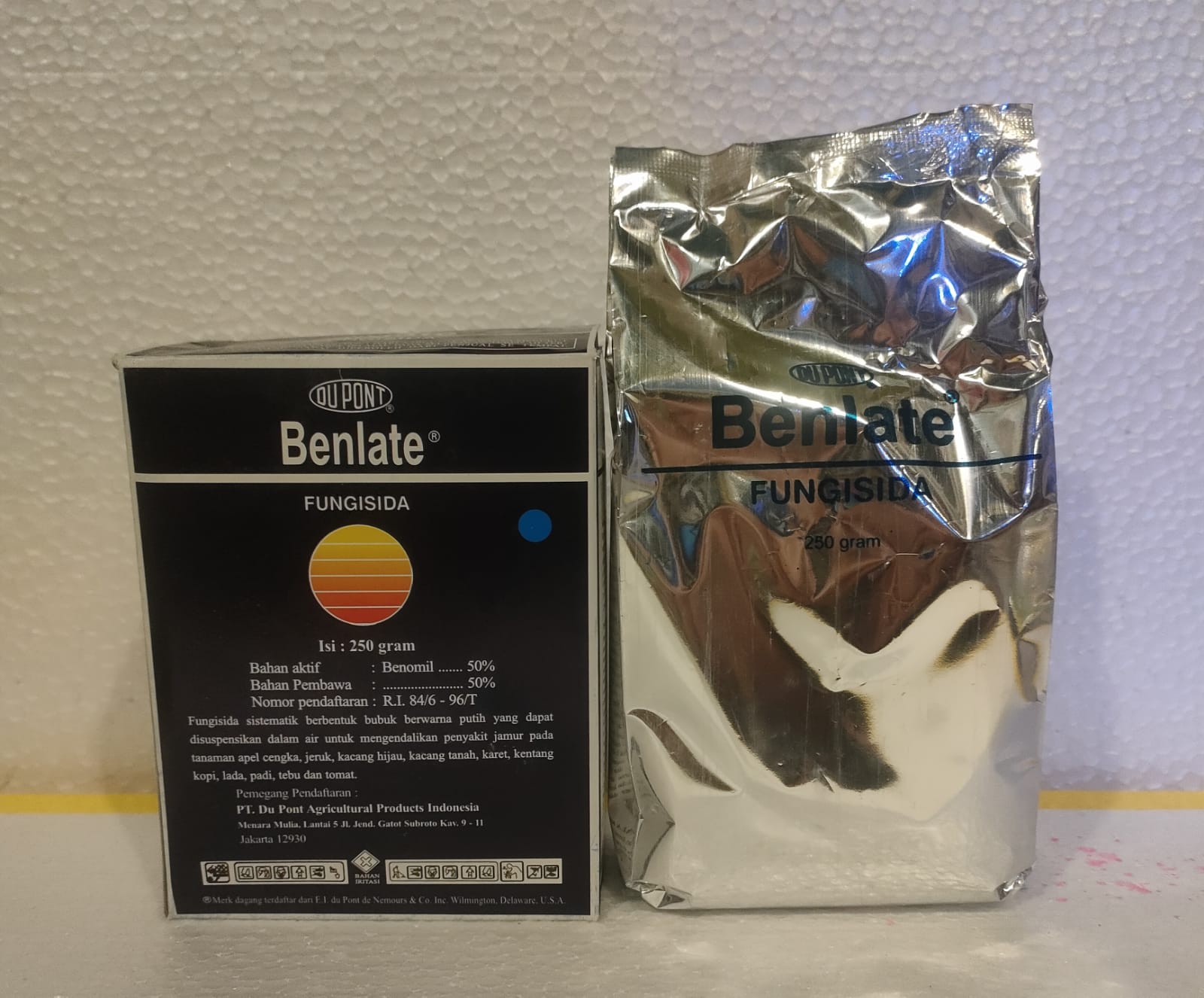 fungisida BENLATE | obat pertanian untuk membasmi jamur kemasan 250 ...