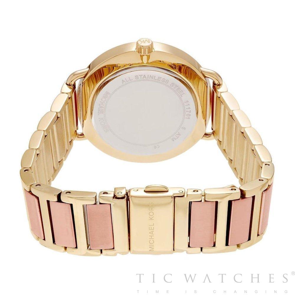 Jam Tangan Wanita Michael Kors Portia Original Tali Rantai Besi Stainless Steel Jam Tangan Mk Quartz Terbaru Water Resistent Emas Rose Gold Perak Biru Original Mk3640 Mk3679 Mk3638 Mk3680 Mk3639 Mk3706 Mk3709 Mk4301