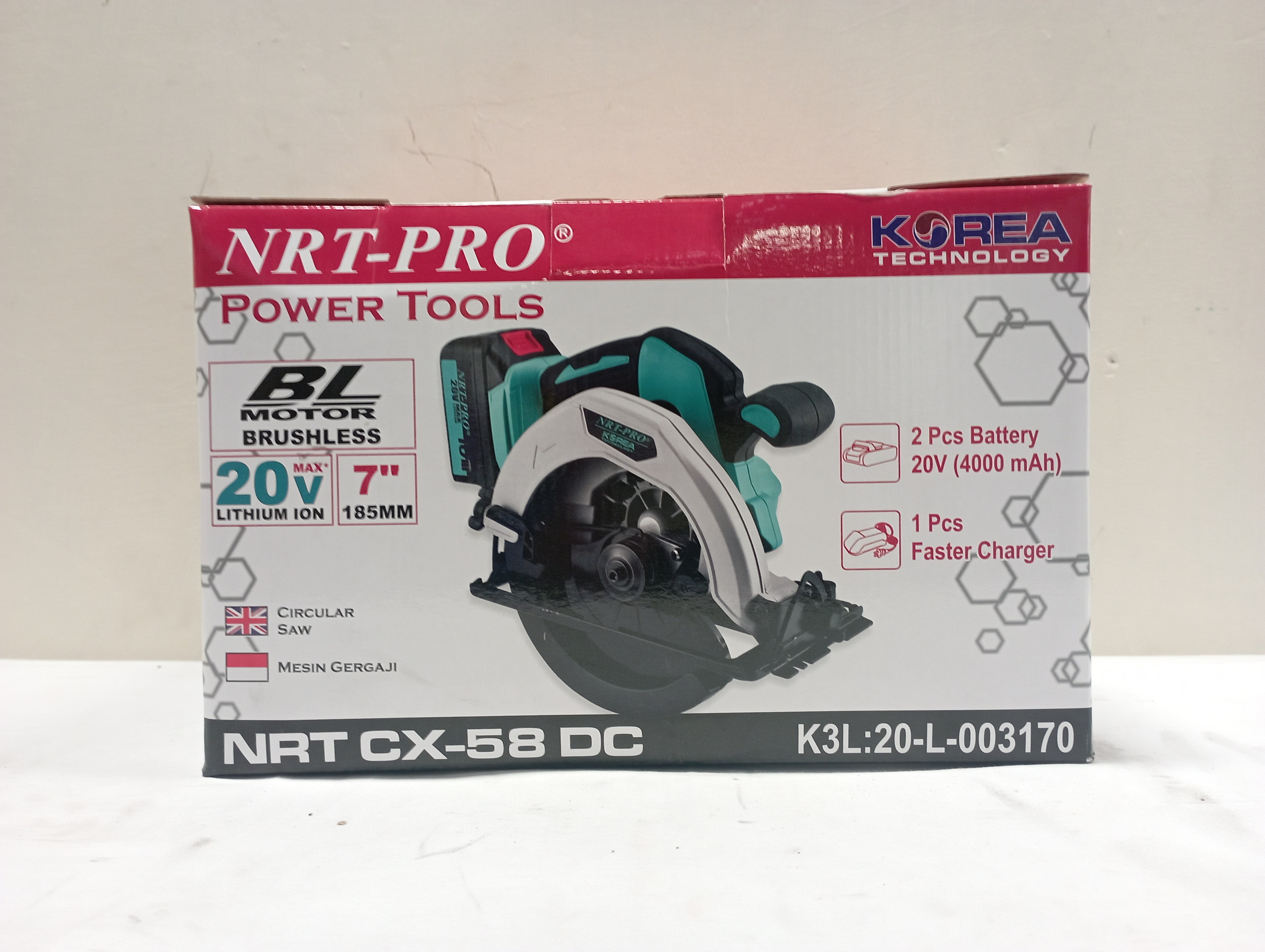 Nrt pro circular saw cordless hot sale