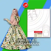Pola Jiplak Gamis Anak Laki Laki Usia 2 Sampai 12 Tahun Bukan Pakaian Pola Baju Jamblang Studio Lazada Indonesia