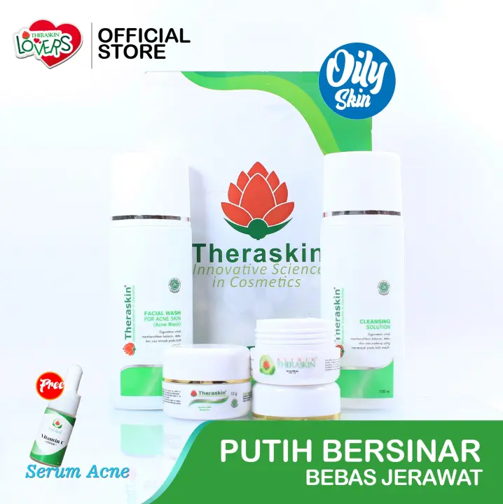 serum theraskin acne