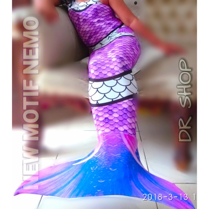 New Motif Ariel Kostum Mermaid Putri Duyung Baju Renang Anak Murah Nemo Ungu 1 2 Tahun Sedia Kostum Anak Perempuan Laki Laki Superhero Binatang Spiderman Cowok Cewek Unicorn Lucu Hewan Ultramen Boboboy