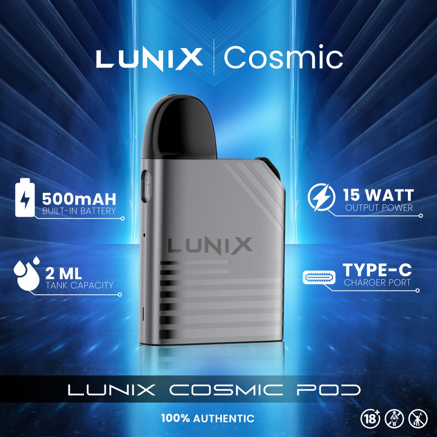 pod1paket full set LUNIX COSMIC POD KIT / pod1 full set murah MURAH