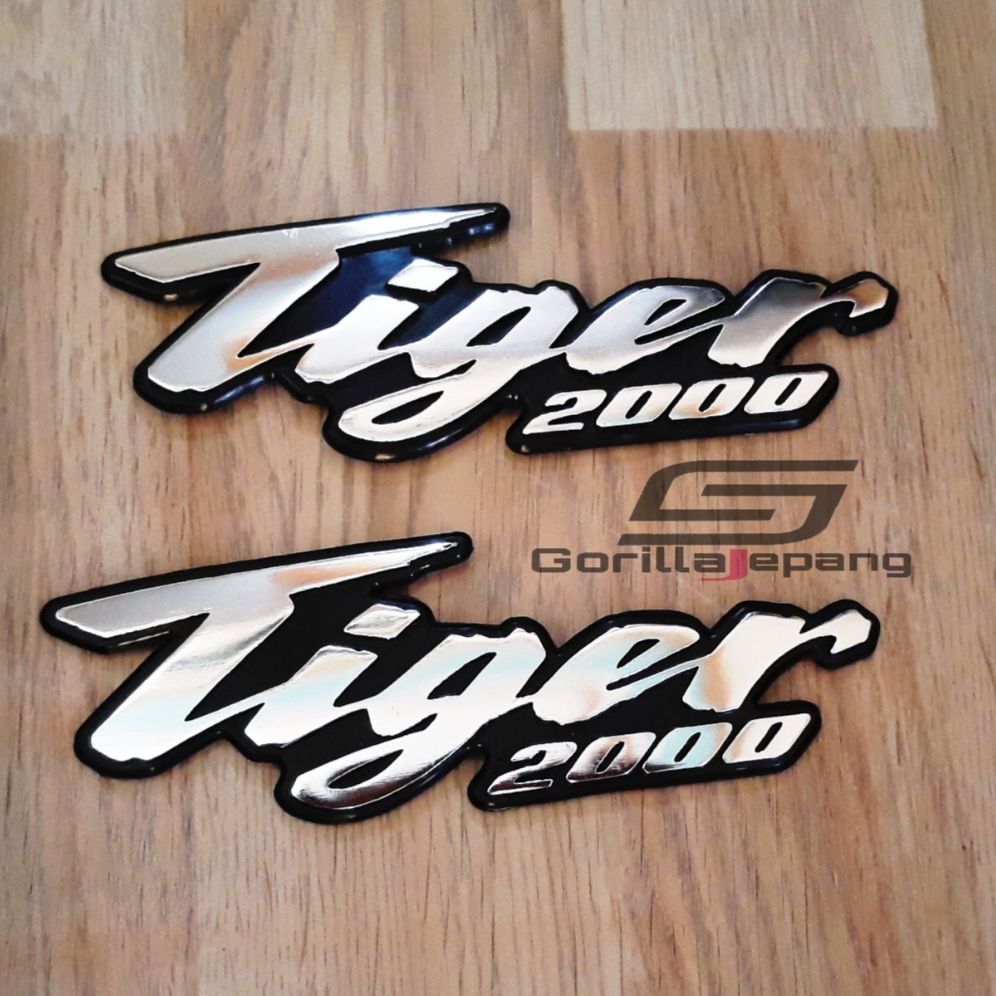 emblem logo tangki honda Tiger 2000 kanan kiri Lazada Indonesia