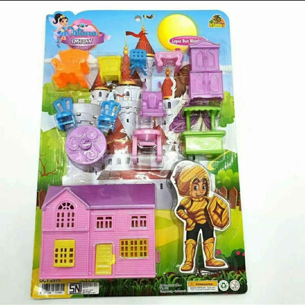 Mainan Rumah Rumahan Istana Impian Lazada Indonesia