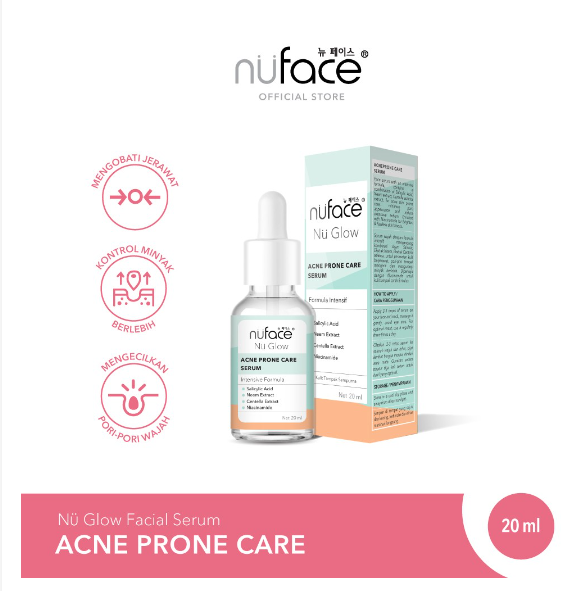 Nuface Nuglow Acne Prone Care Package / 5in1 / skincare acne prone