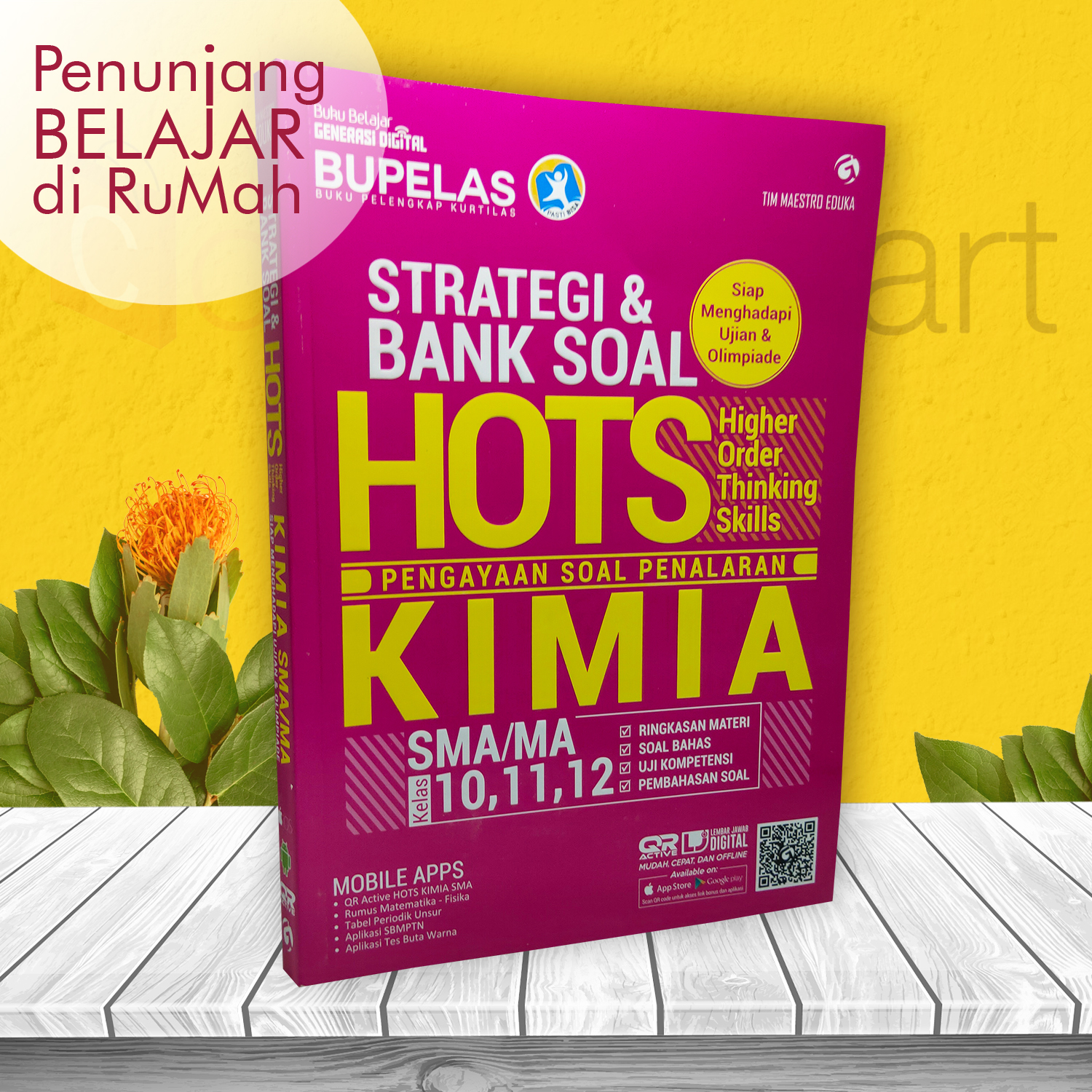 Buku Pelajaran Sma Strategi Bank Soal Hots Kimia Sma Kelas 10 11 12 Lazada Indonesia