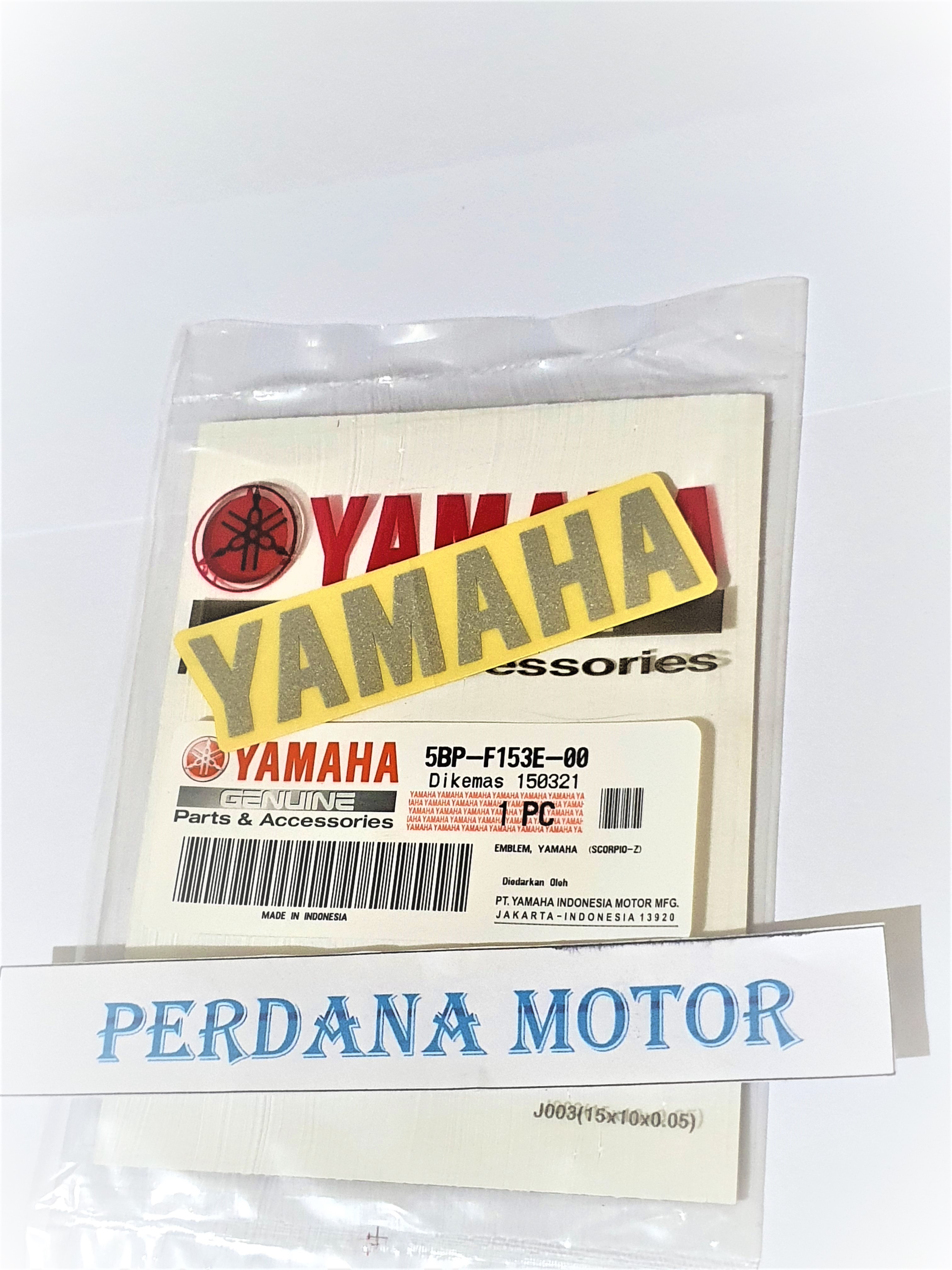 Emblem Stiker logo Yamaha Toolbox Tool box Rx king Rxking rxk 5BPF153E