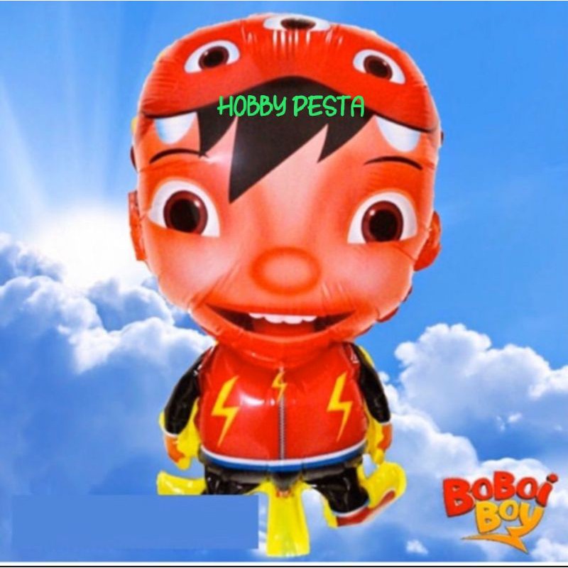 BALON GAS BOBOIBOY / BALON PLASTIK BOBOIBOY / BALON BOBOIBOY / BALON