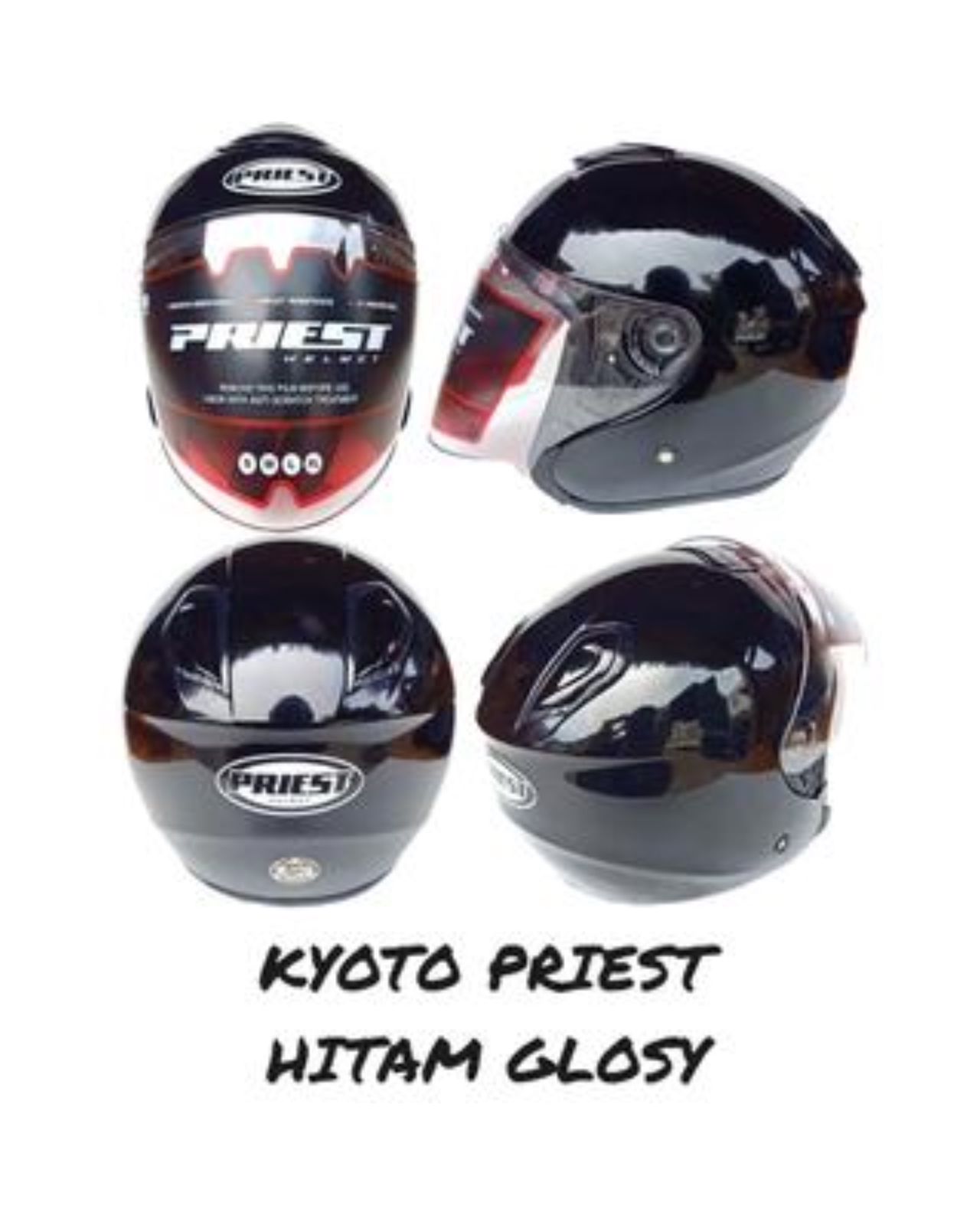 HELM TTC PANDORA HALF FACE Lazada Indonesia