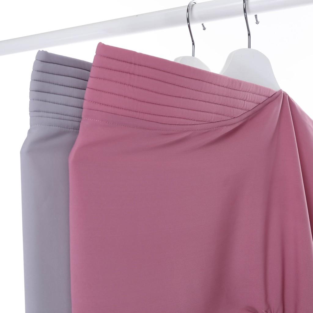 TERLARIS Khimar Naisha Serut 1 (Abu-Abu)