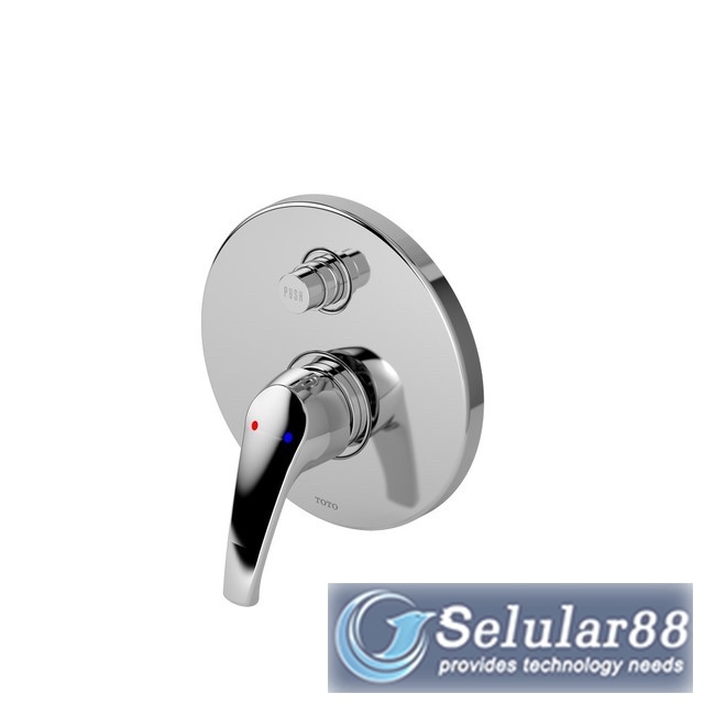 Toto TX404SDZ Kran Shower Mandi Keran Air Tanam Panas Dingin Diverter