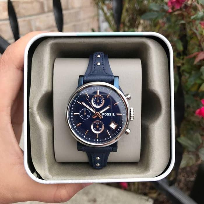 Jam Tangan Wanita Fossil Es 4113 Ori / Jam Fossil Cewek Terbaru Es4113