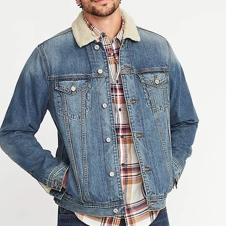 denim jacket sherpa