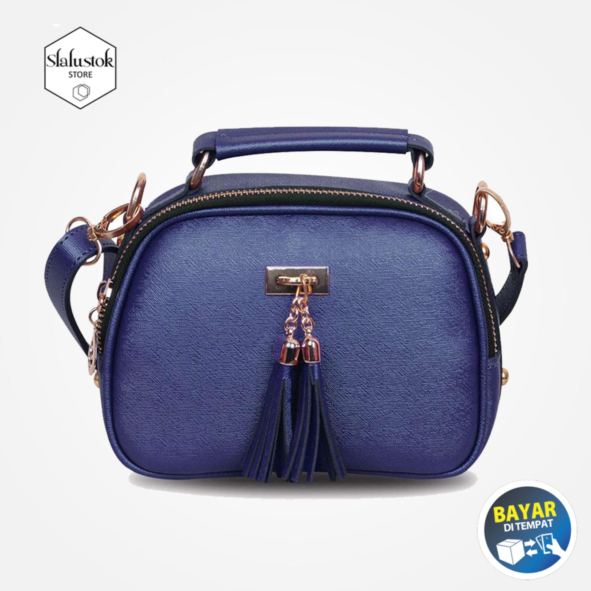 Slalustok Store - Tas Selempang Wanita - Tas Slingbag Tassel mini