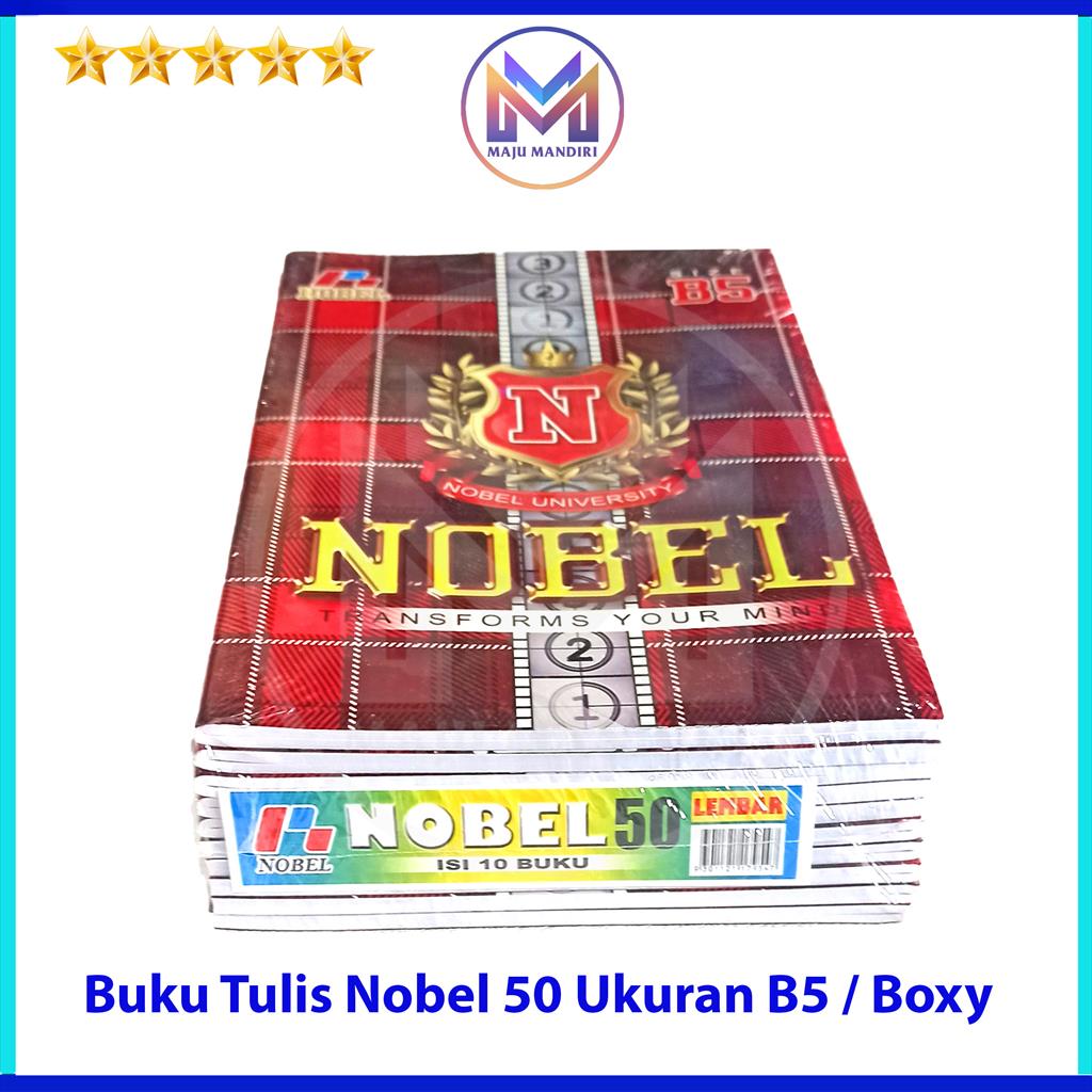 Buku Tulis Nobel Isi 50 Lembar Ukuran B5 / Boxy Nobel 50 | Lazada Indonesia