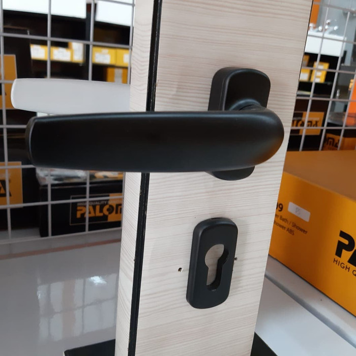 PROMO MURAH !!! -HANDLE PINTU ROSES HITAM PALOMA HRP 802 EXO AA BLACK MATTE -SEDIA JUGA - gagang pintu rumah 2 pintu/gagang pintu rumah/gagang pintu kamar mandi/gagang pintu kamar tidur/gagang pintu minimalis PROMO MURAH !!! -HANDLE PINTU ROSES HITAM PALOMA HRP 802 EXO AA BLACK MATTE -SEDIA JUGA - gagang pintu rumah 2 pintu/gagang pintu rumah/gagang pintu kamar mandi/gagang pintu kamar tidur/gagang pintu minimalis