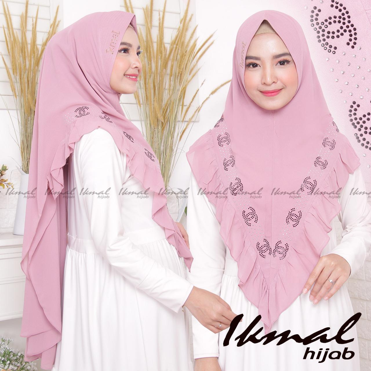 Hijab Terbaru 2019 Instan Syari Khimar Printing Cerruty - Kerudung Khimar ped / hijab instan Ceruti Payet/ Bergo hijab Instan / jilbab simpel / hijab lebaran / jilbab ngaji / kerudung murah / kerudung terlaris.AF COD