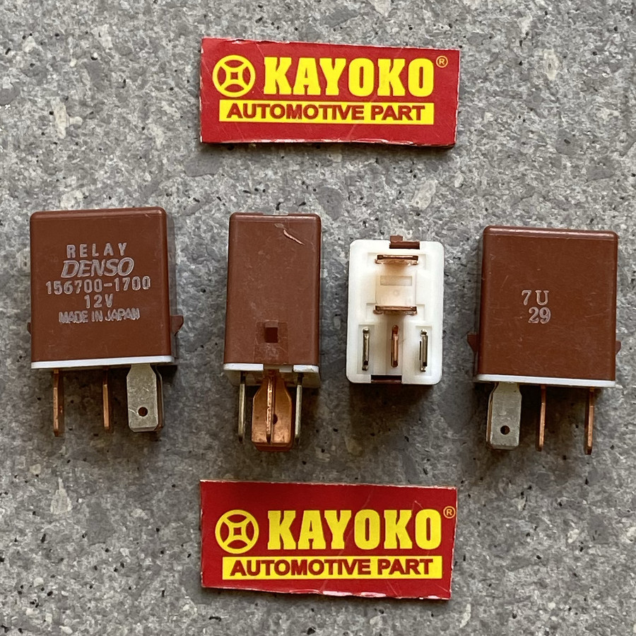 Relay coklat Denso 1567001700 Original kaki 5 Lazada Indonesia