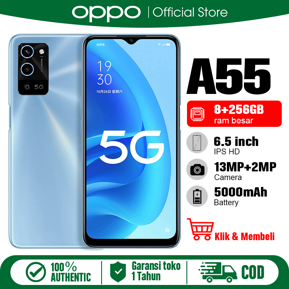 oppo a55 ram 8