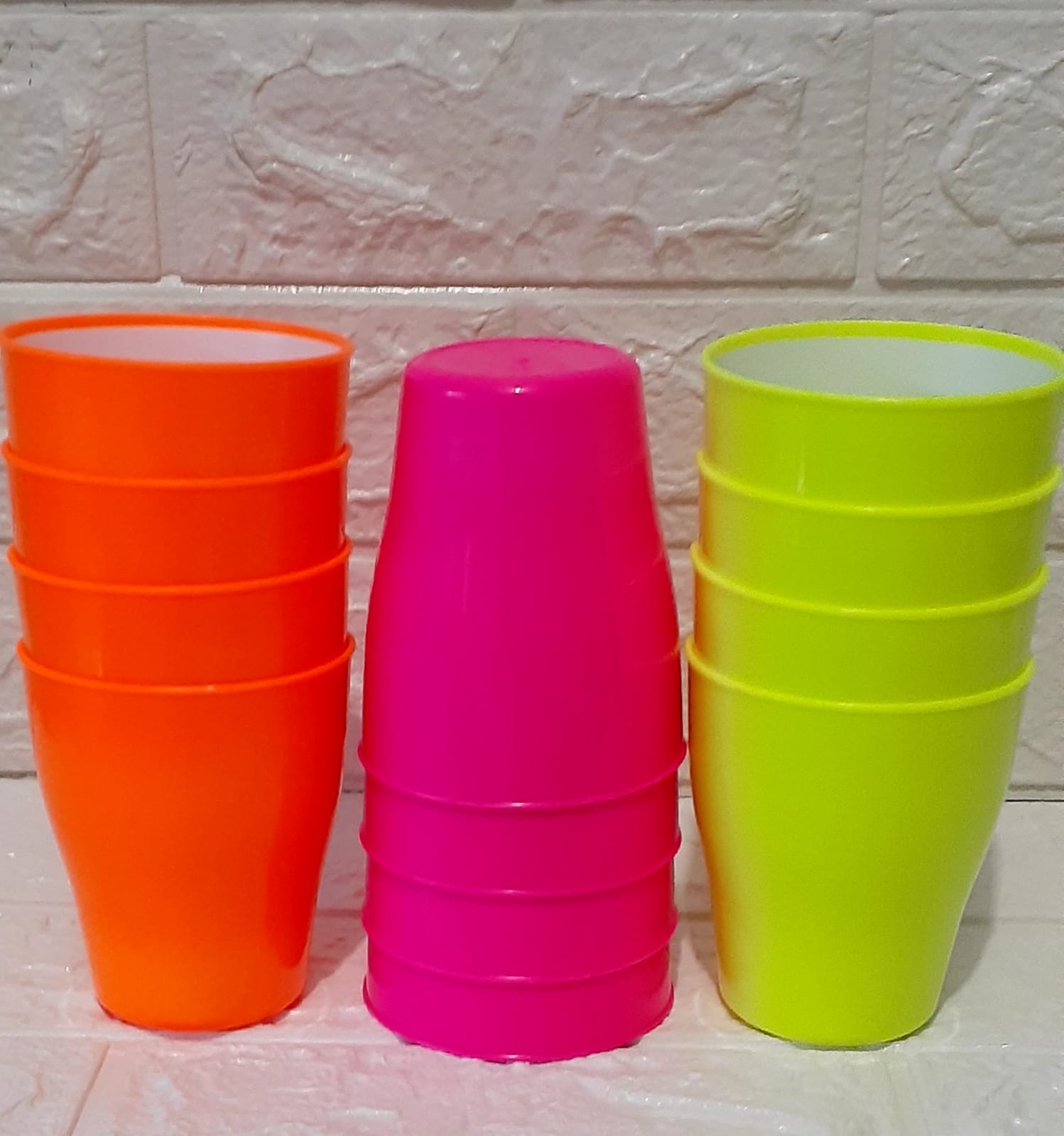 Gelas kopi plastik /Gelas plastik warna serba guna | Lazada Indonesia