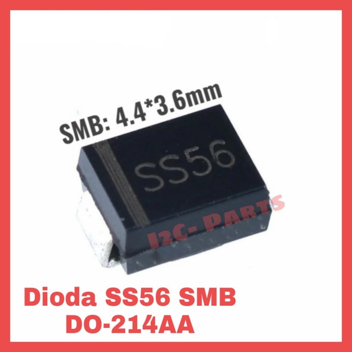 5 Con] Diode Dán SS56 SMA 5A 60V (SMD) (4.3x2.6mm) (Diode Xung - Foto 12