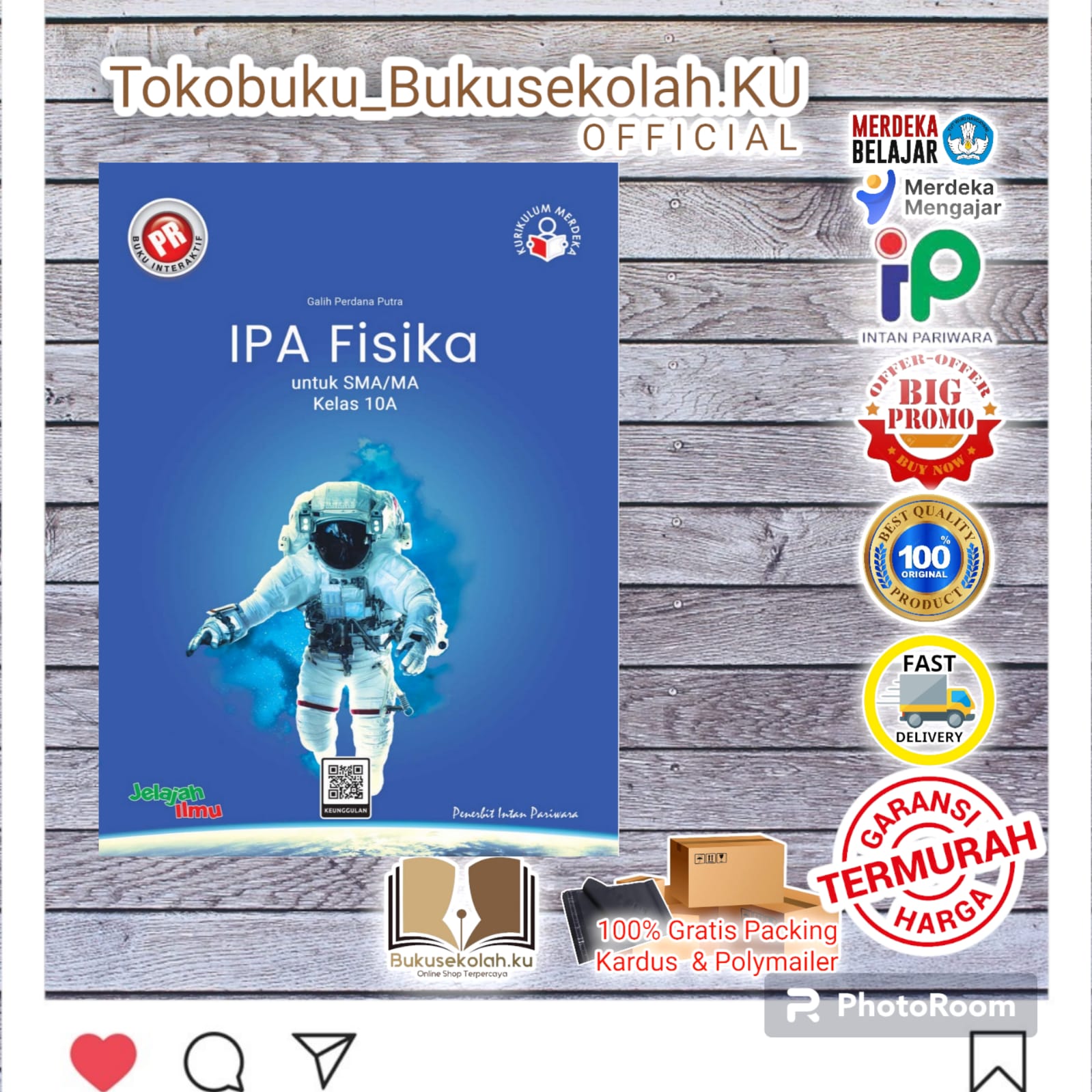 Diskon Buku PR Interaktif Kurikulum Merdeka IPA Fisika Kelas10 Semester ...