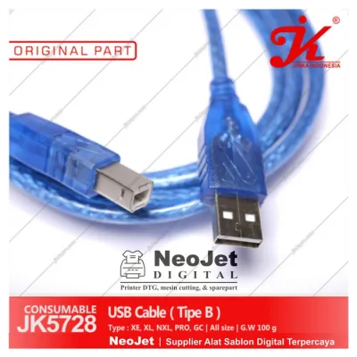 Kabel USB Sparepart Mesin Cutting sticker Jinka JK 5728
